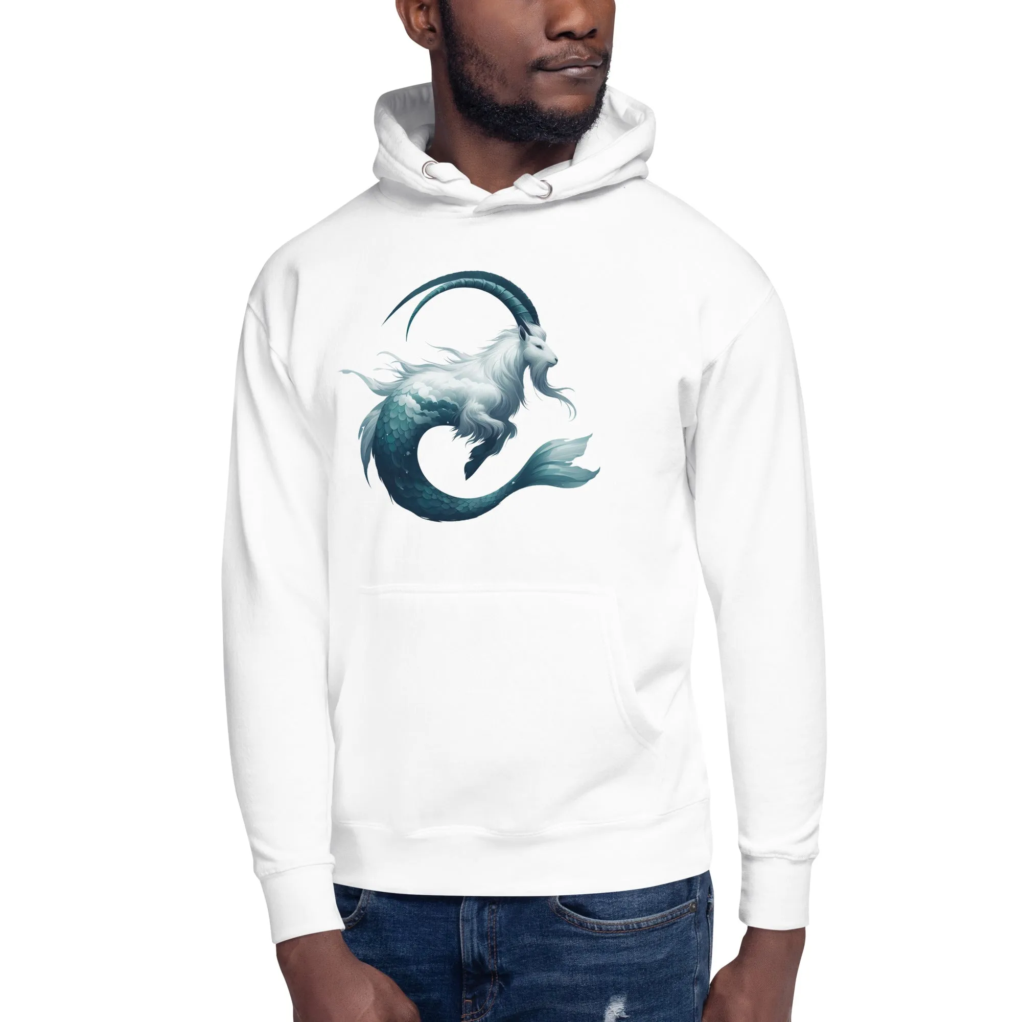 Capricorn Hoodie - White