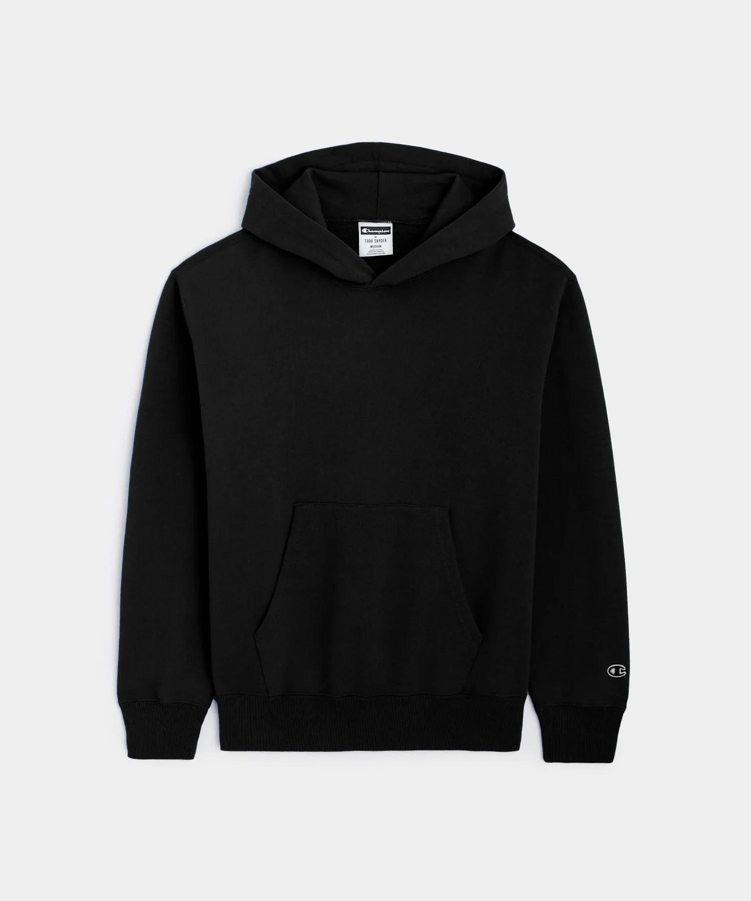 Champion Canadian Fleece Relaxed Hoodie in Black