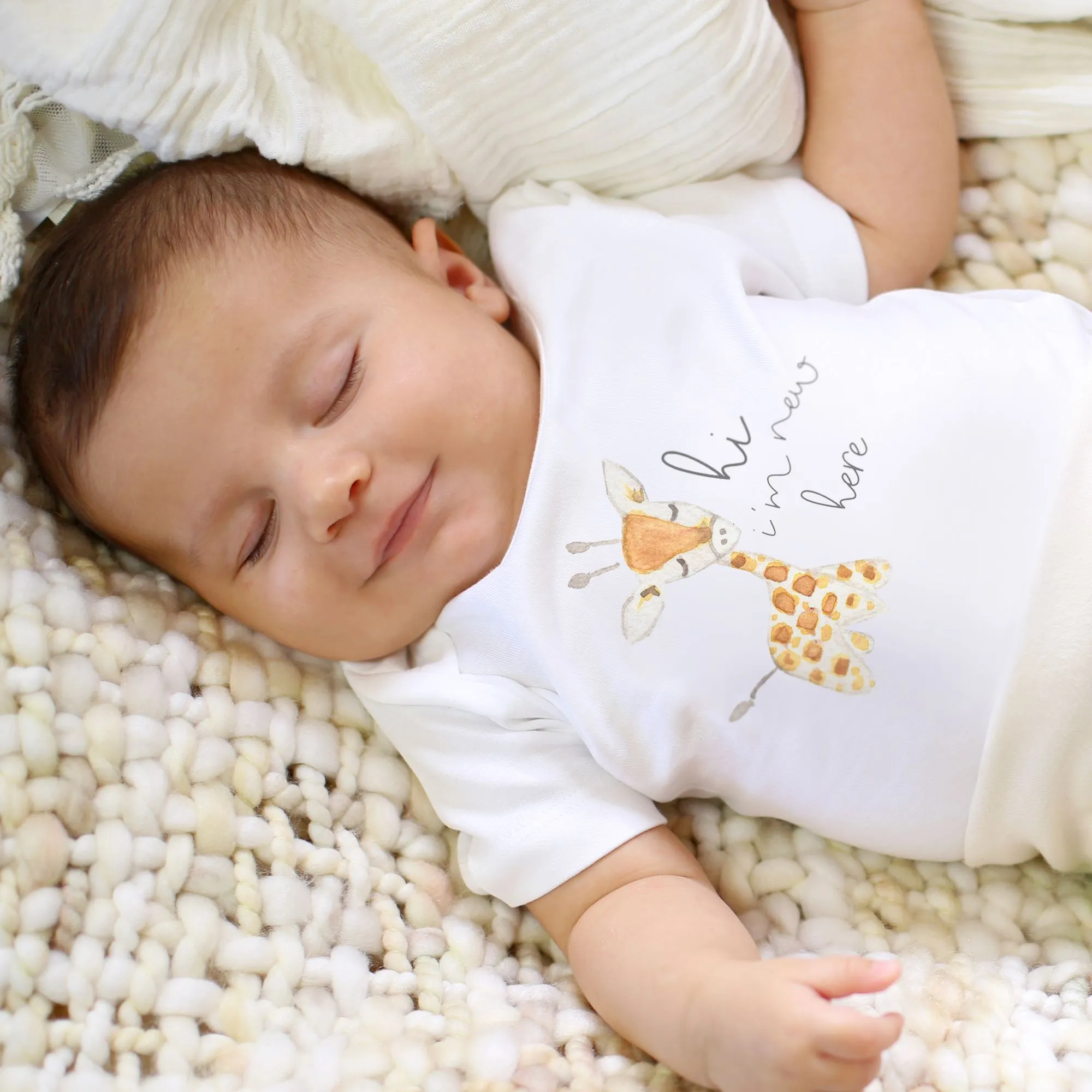 Charley the Giraffe  |  Organic Baby Set | Gender Neutral