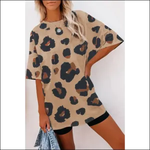 Cheetah Print Oversized Boyfriend Tee: so Comfy its Criminal  🐆 Needful Things