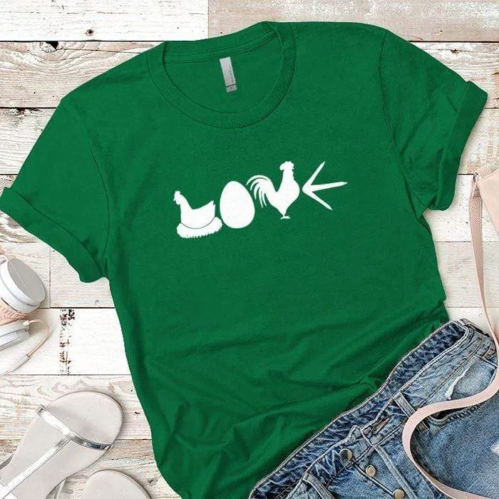 Chicken Love Premium Tees