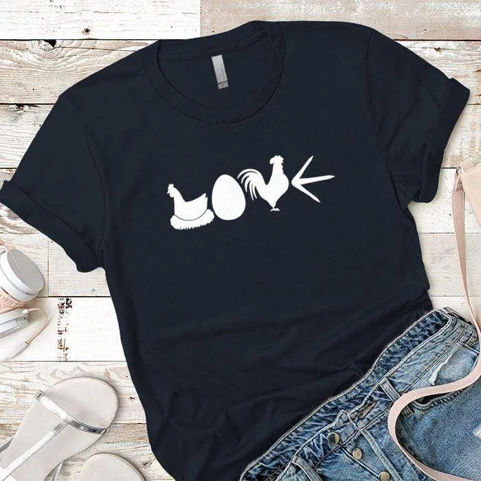 Chicken Love Premium Tees