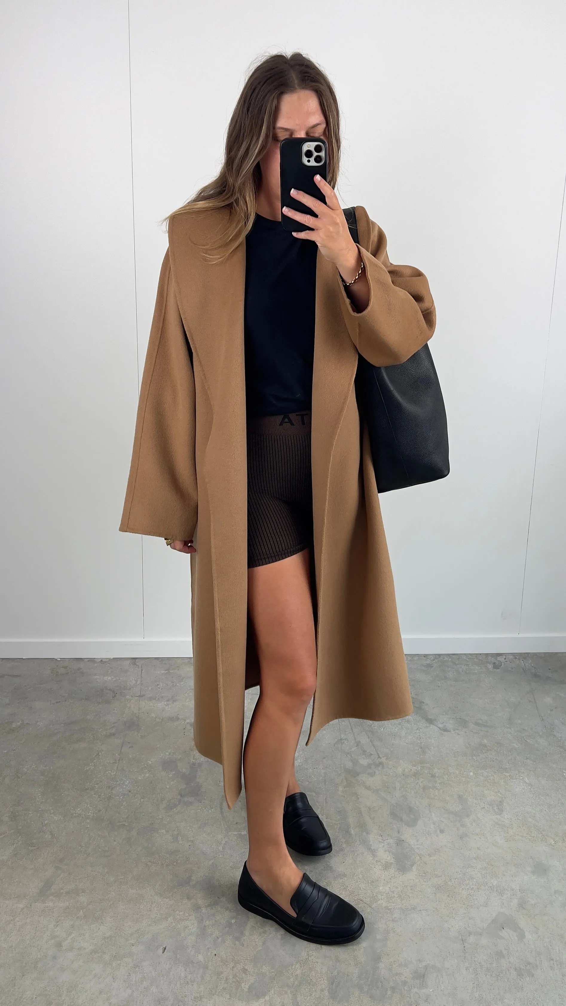 Chloe coat - camel