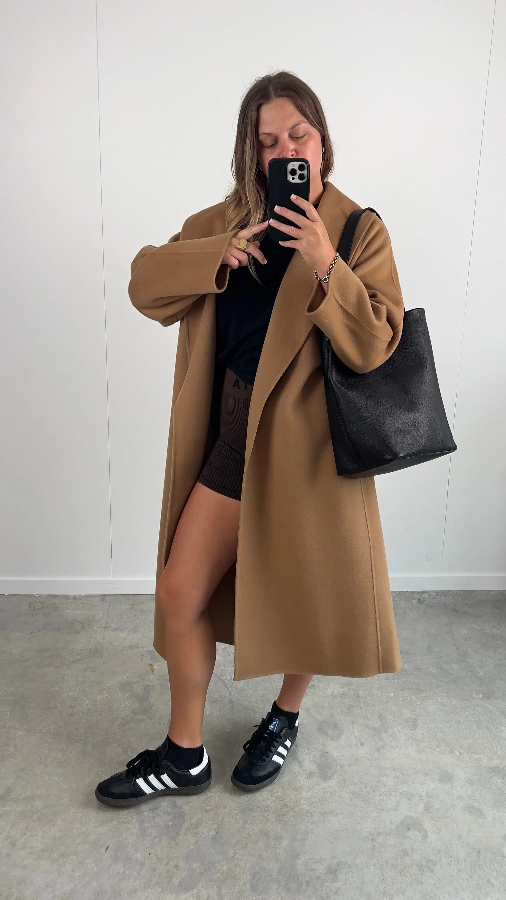 Chloe coat - camel