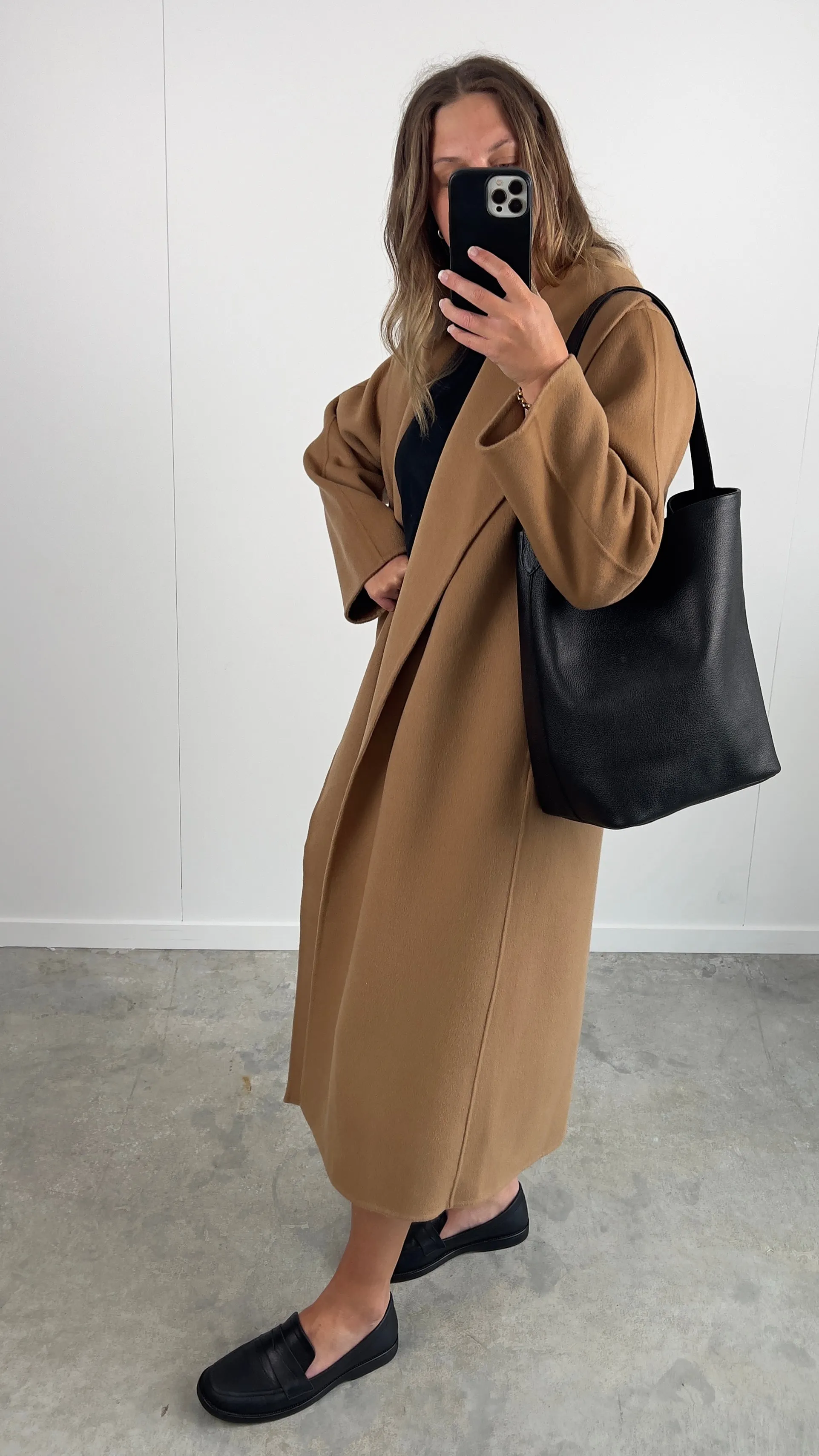 Chloe coat - camel