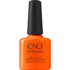 CND Shellac - Summer City Chic Collection - Popsicle Picnic (Blazing Yellow-Orange) / 0.25 oz. - The 14 Day Manicure is Here!