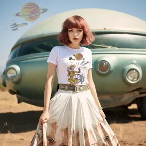 COSMIC COWGIRL TEE *IVORY