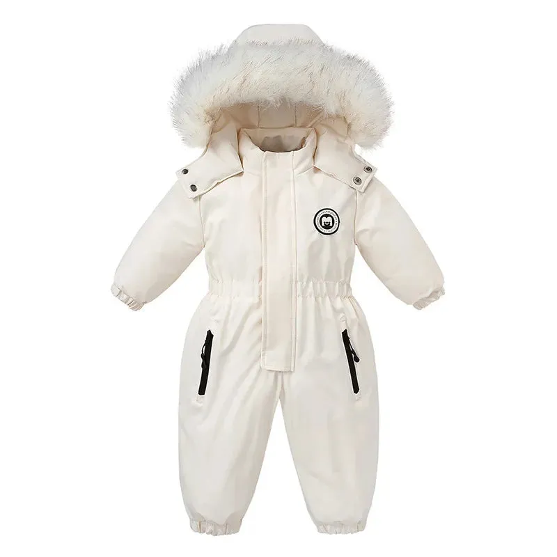 Cozy -30 Degree Winter Ski Suit for Kids