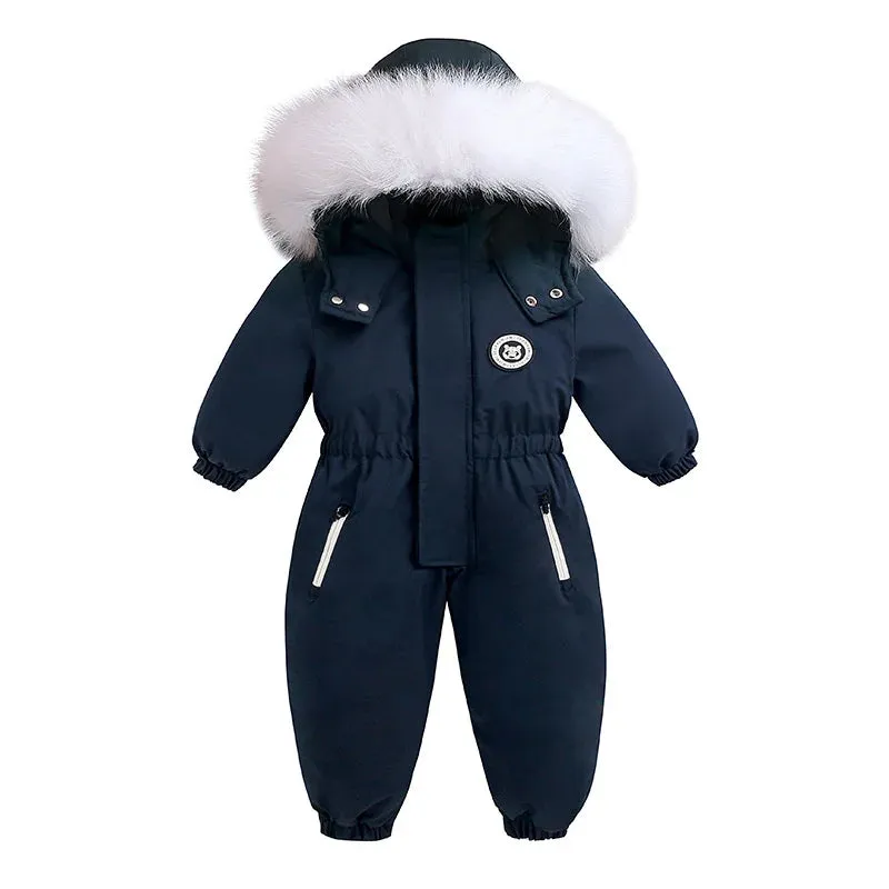 Cozy -30 Degree Winter Ski Suit for Kids