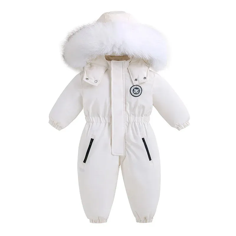 Cozy -30 Degree Winter Ski Suit for Kids