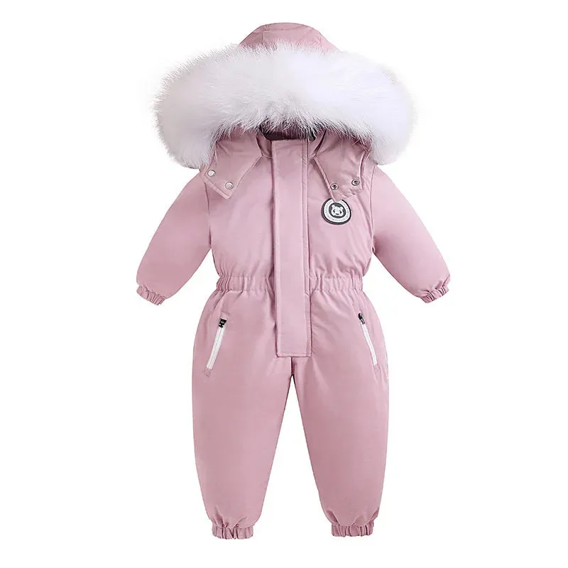 Cozy -30 Degree Winter Ski Suit for Kids