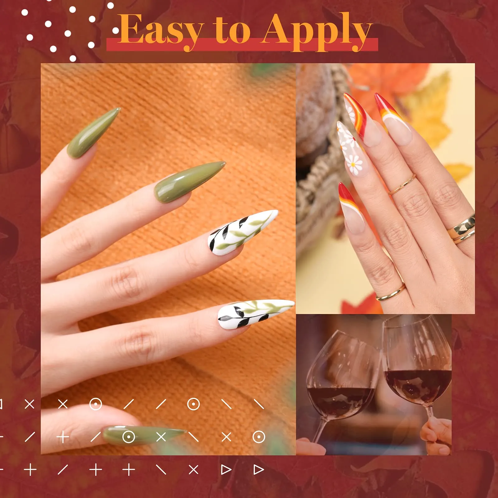 Cozy Campfire - 20 Gel Colors Set with Top and Base Coat (5ml/Each)