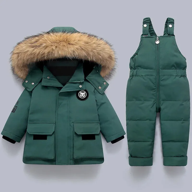 Cozy Winter Baby Clothing Set
