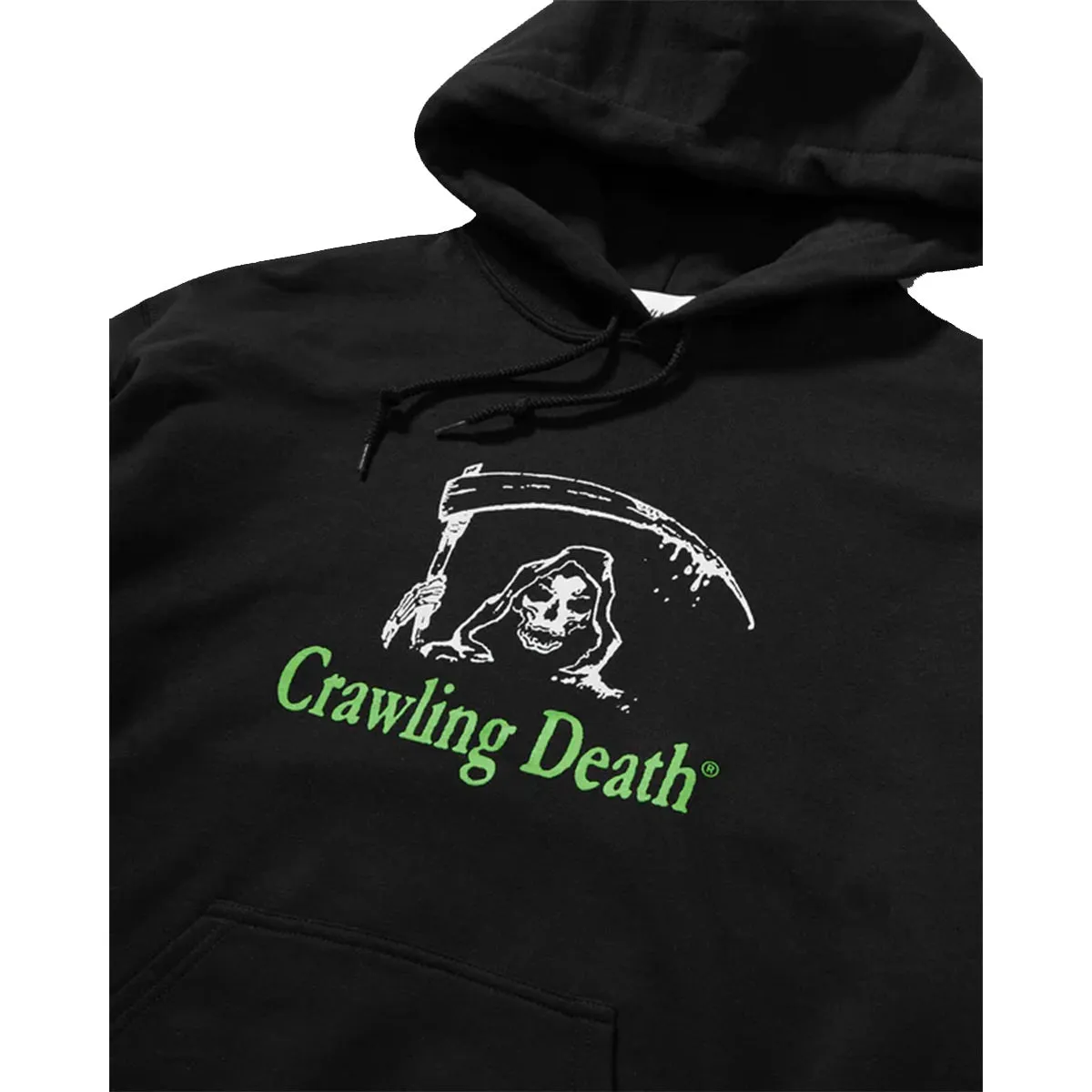 Crawling Death - Reaper Logo Hoodie Black