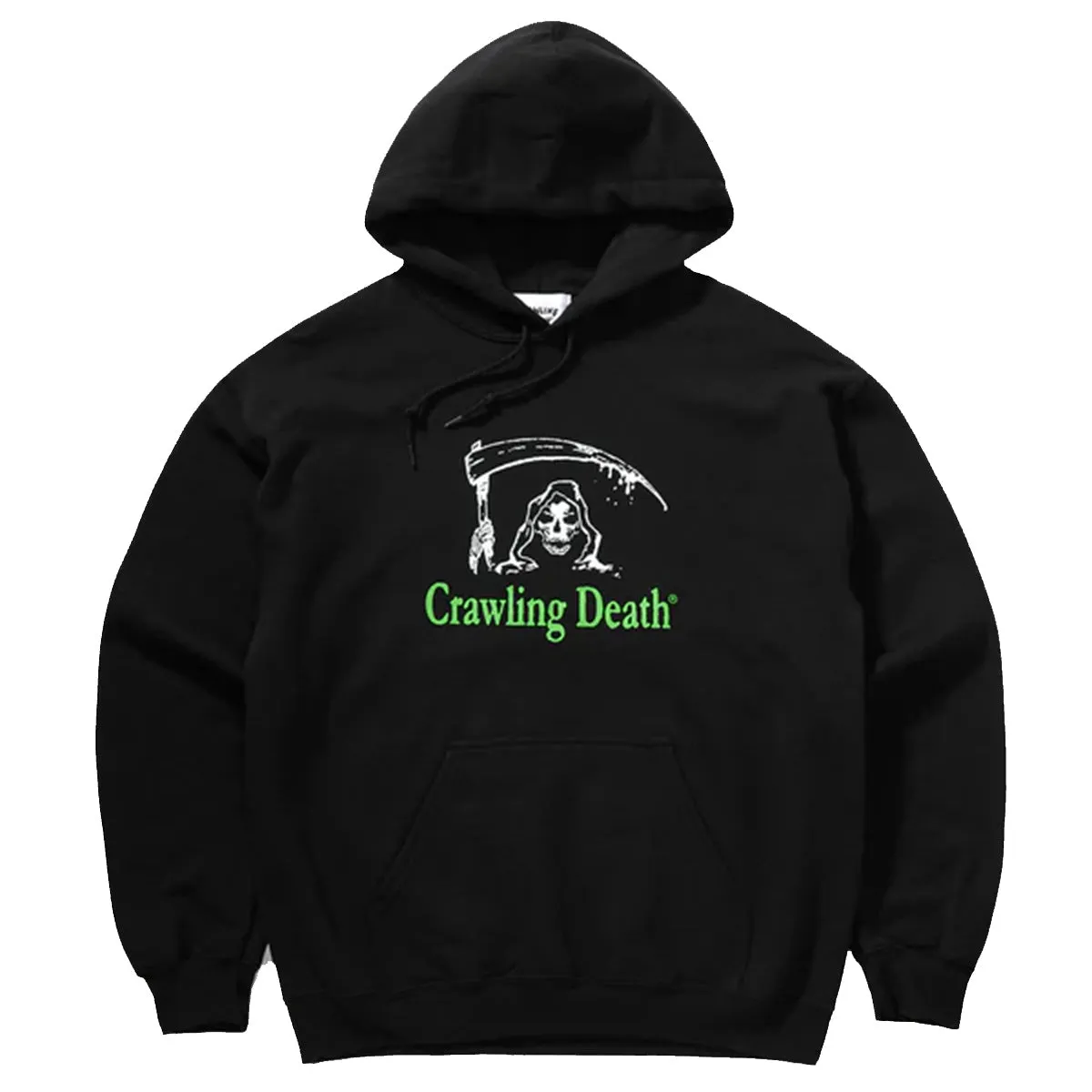 Crawling Death - Reaper Logo Hoodie Black