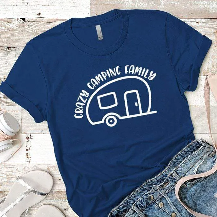 Crazy Camping Family Premium Tees