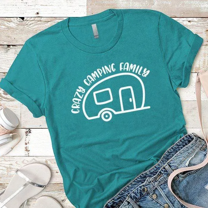 Crazy Camping Family Premium Tees