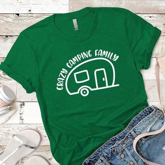 Crazy Camping Family Premium Tees