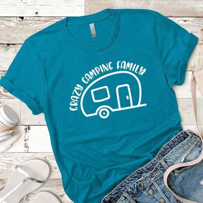 Crazy Camping Family Premium Tees
