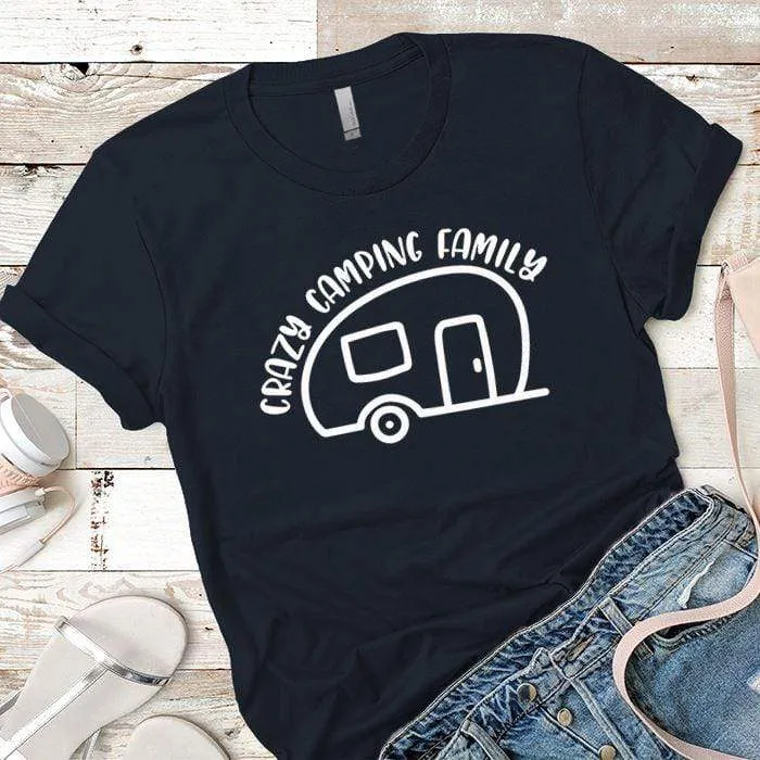 Crazy Camping Family Premium Tees