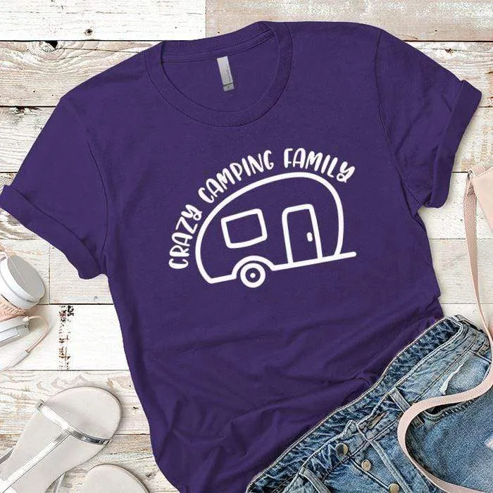 Crazy Camping Family Premium Tees
