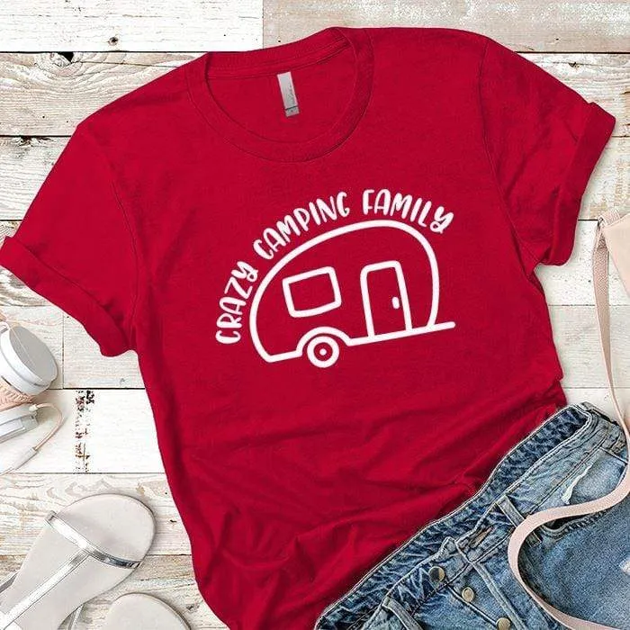 Crazy Camping Family Premium Tees