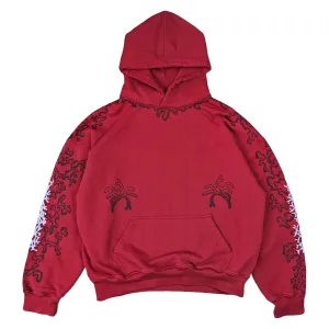Crimson Algae Hoodie