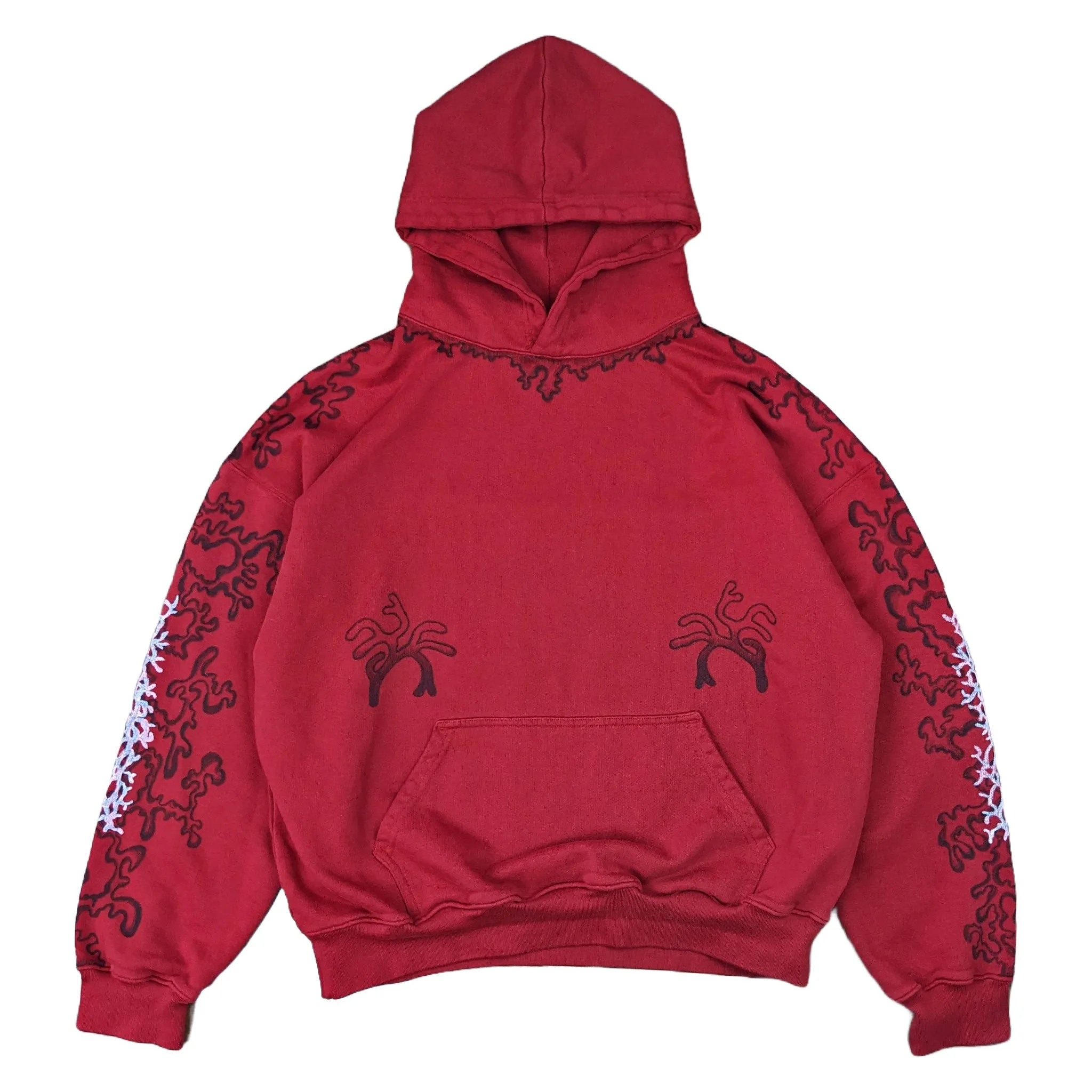 Crimson Algae Hoodie