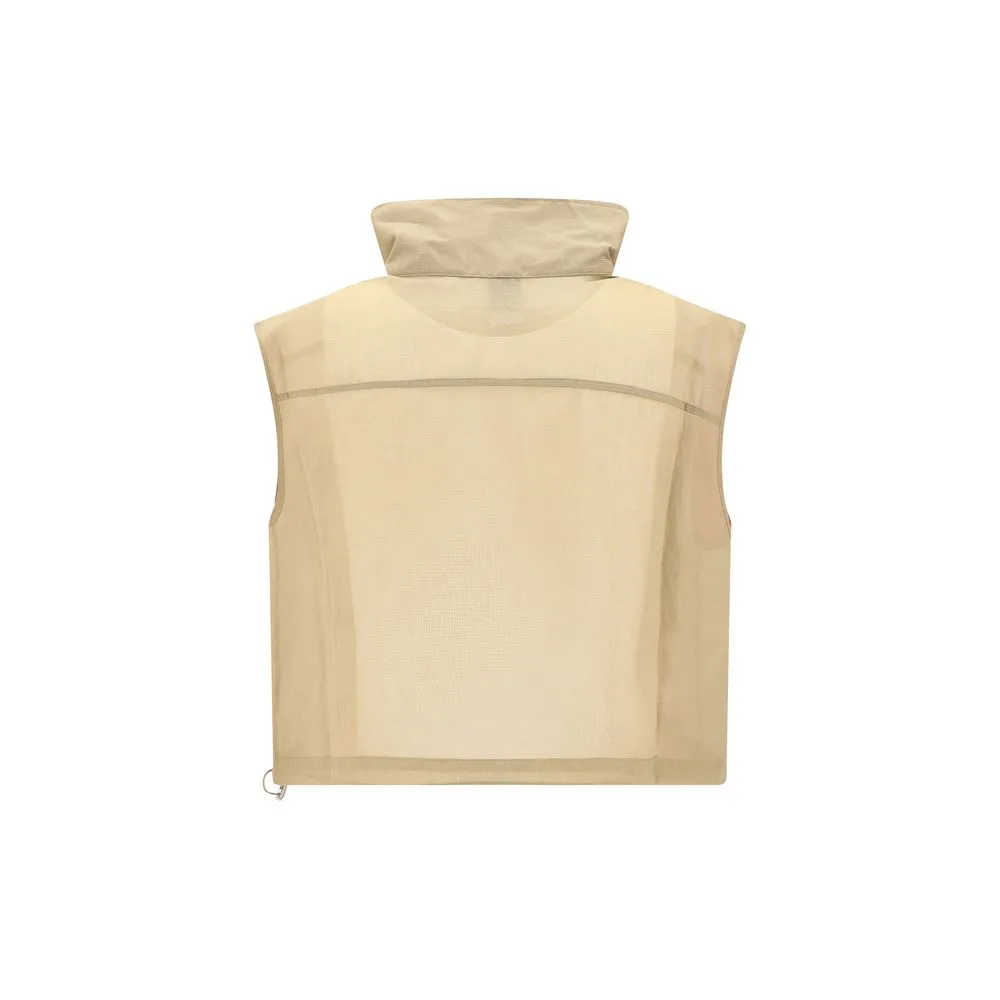 Cropped Gilet Jacket