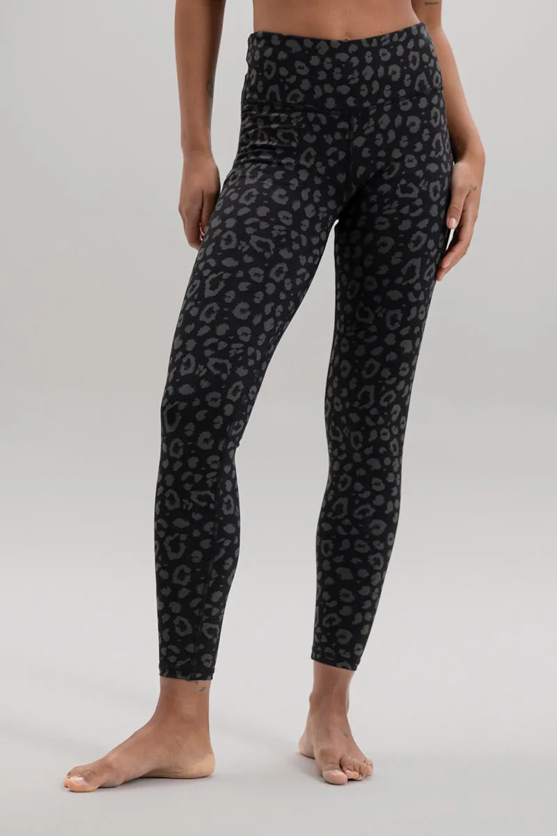 Cropped Leggings Leo Black