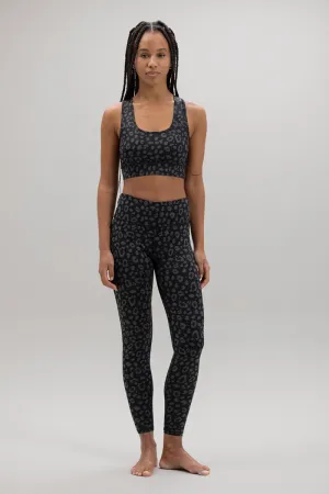 Cropped Leggings Leo Black