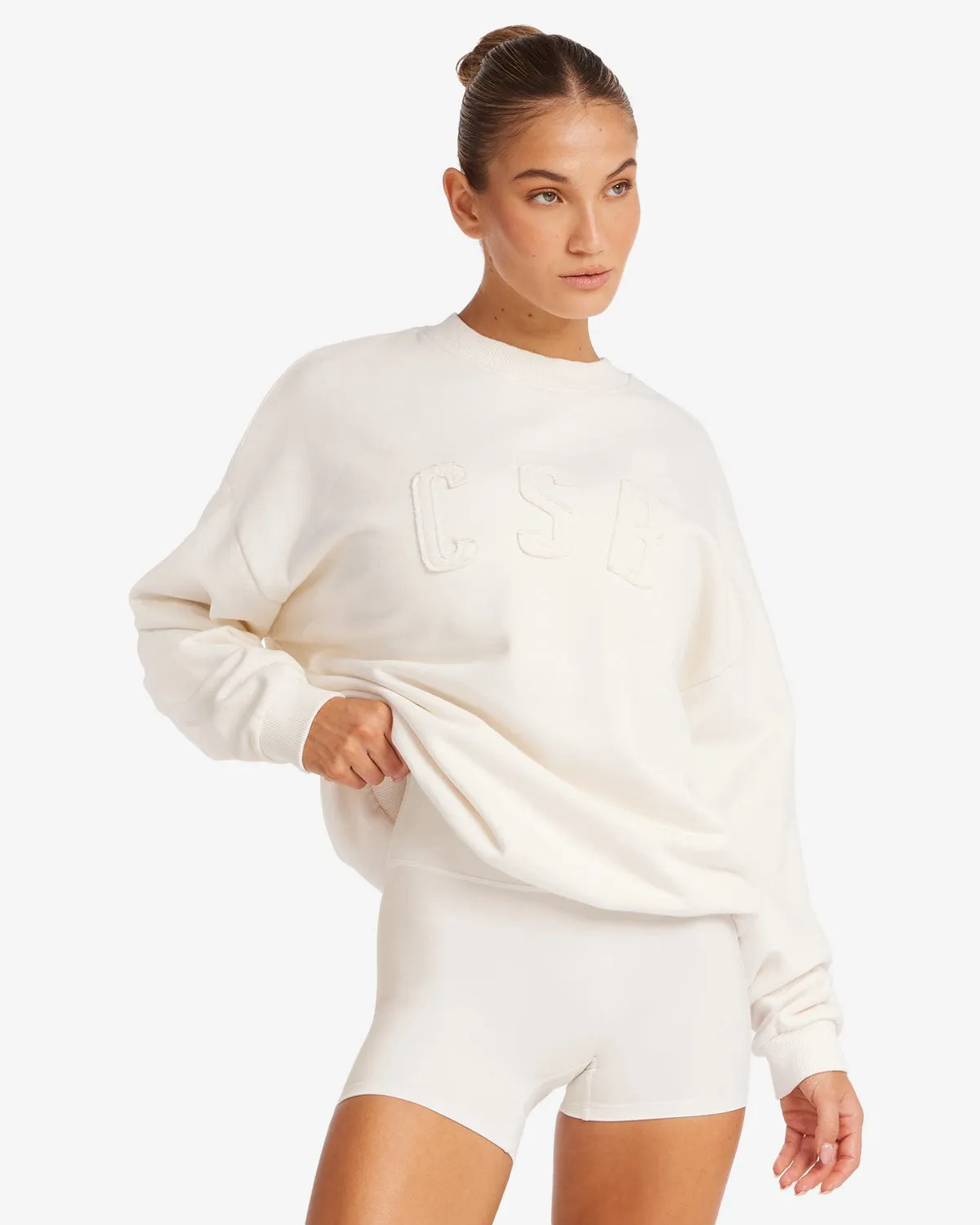 CSB Crewneck Jumper | Vanilla