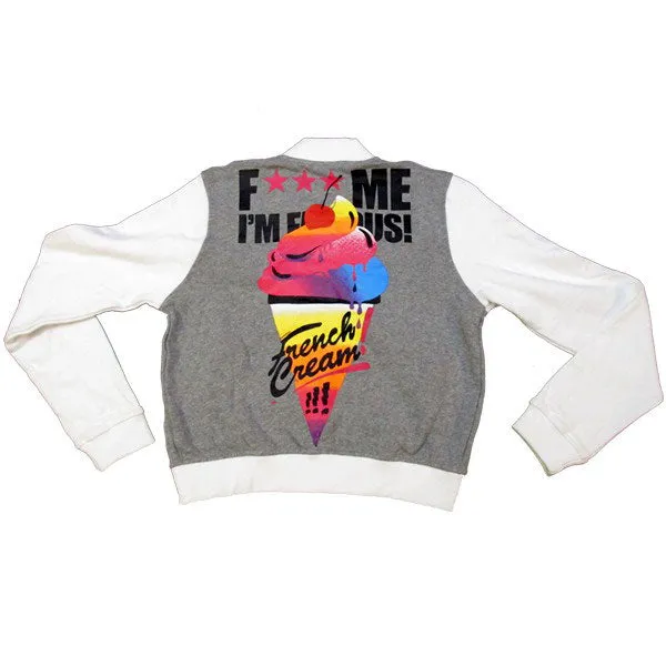 David Guetta F Me I'm Famous Ibiza French Cream Women's Teddy Jacket