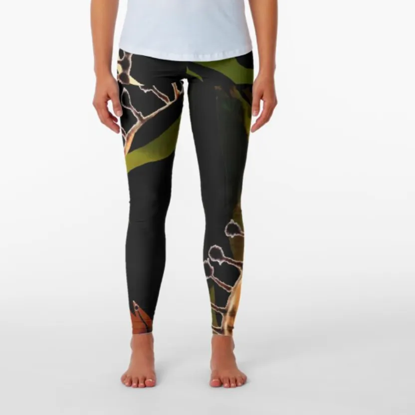 Designer Leggings  - Forest Shadows
