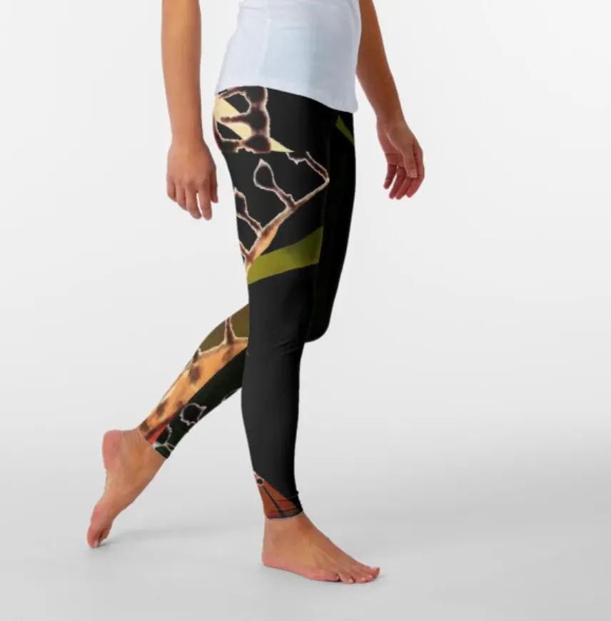 Designer Leggings  - Forest Shadows