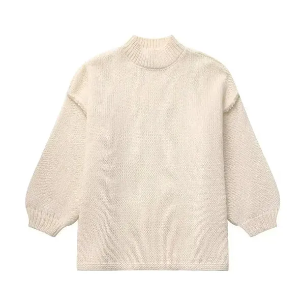 Desiree - cozy knitted sweater for winter