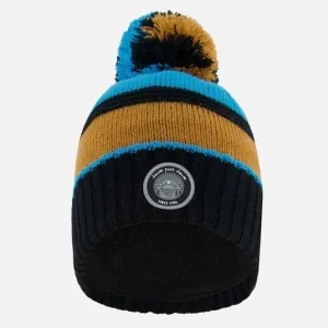 Deux par Deux - Knit Hat Blue, Black and Spice