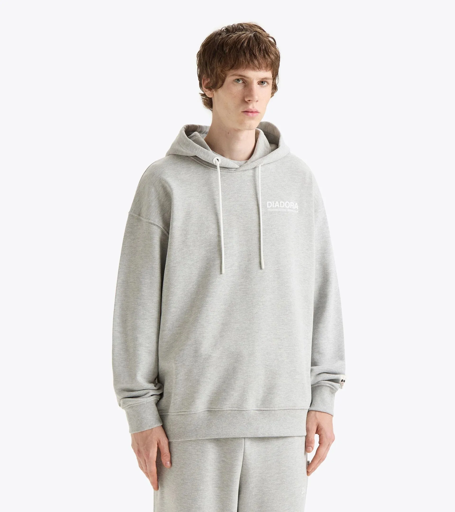 Diadora Hoodie Legacy 'High Rise Melange'