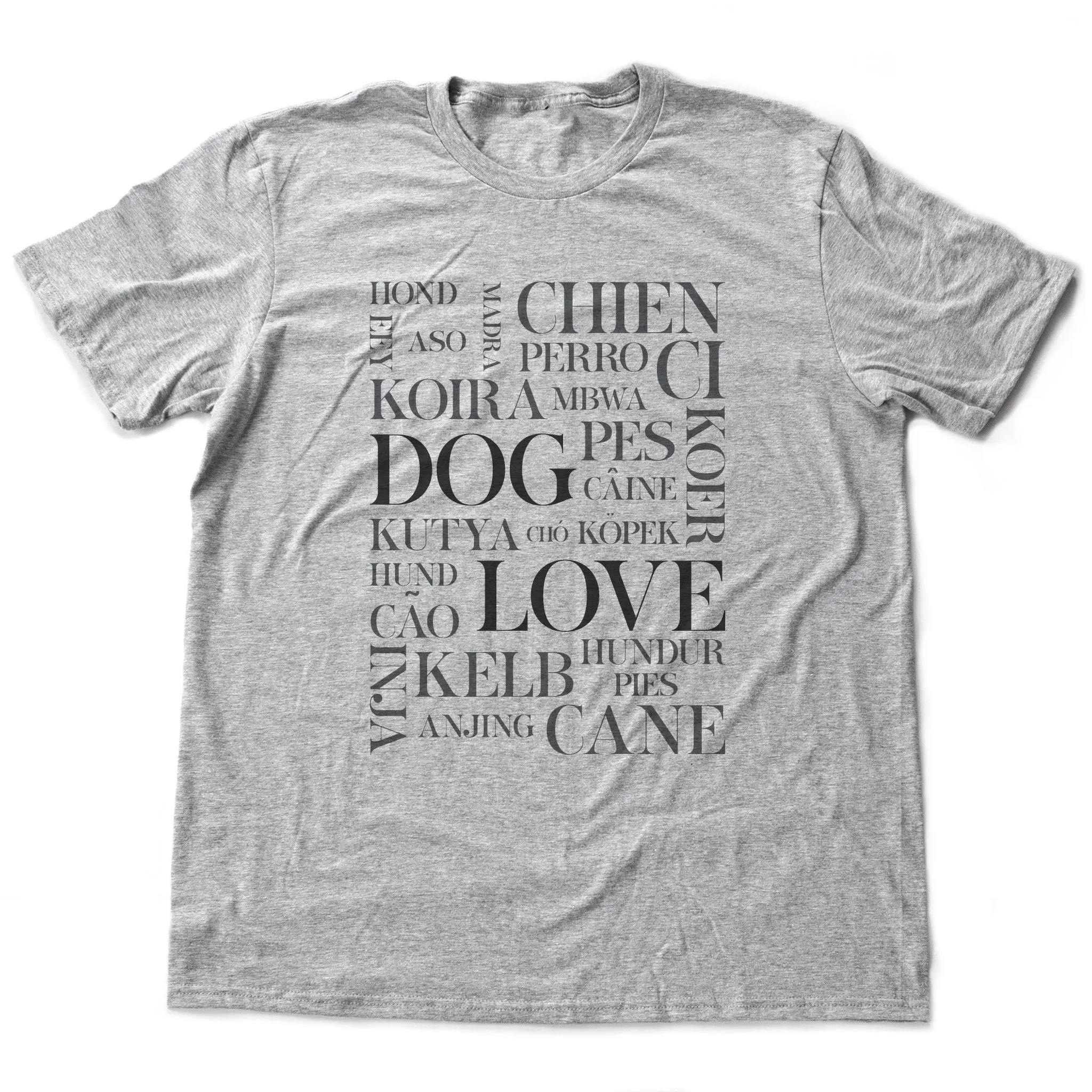 Dog Love / languages of the world collage for the Dog Mom or Dog Dad