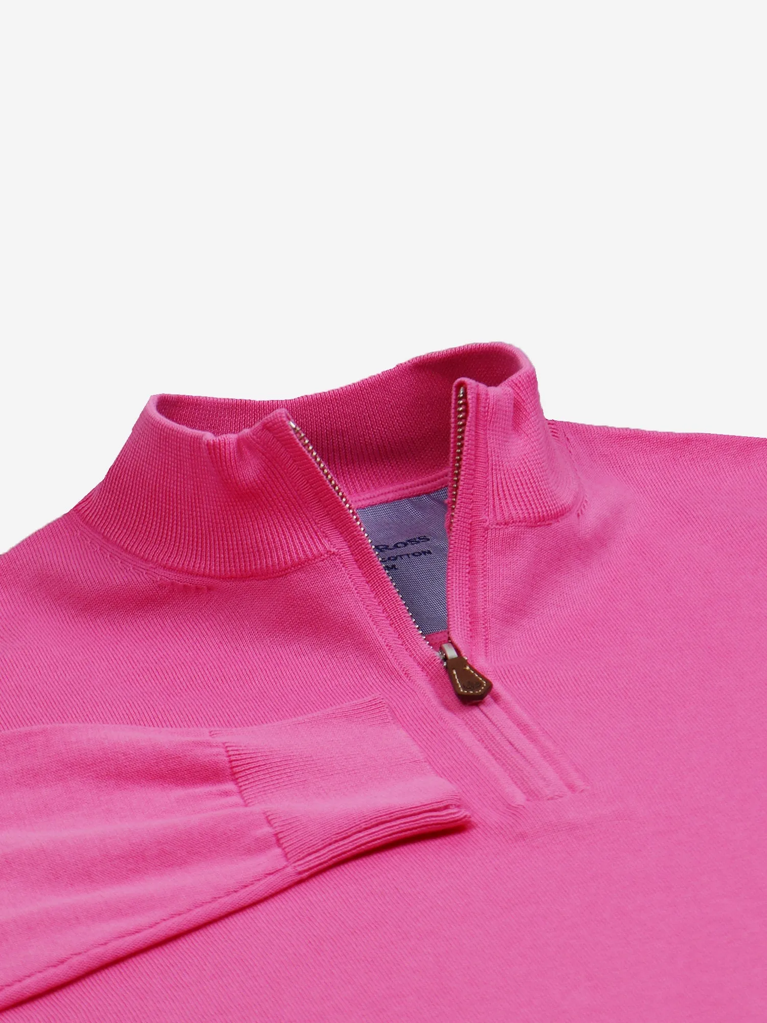 Donald Ross Mens Classic Fit Cotton Sweater Pullover - AZALEA