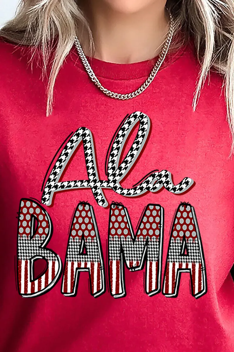 Doodle Alabama Short Sleeve Relaxed Fit T-Shirt