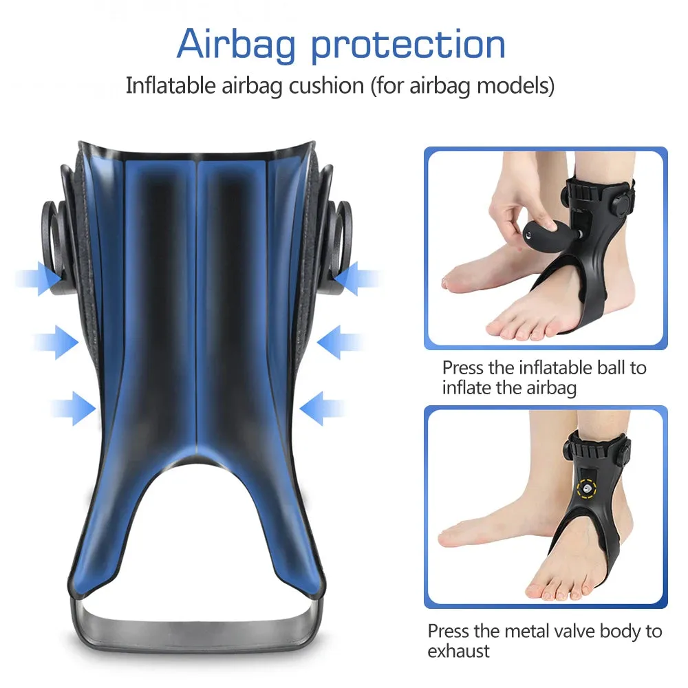 Drop Foot Brace AFO Splint – Ankle Foot Orthosis Support for Drop Foot Relief & Stability