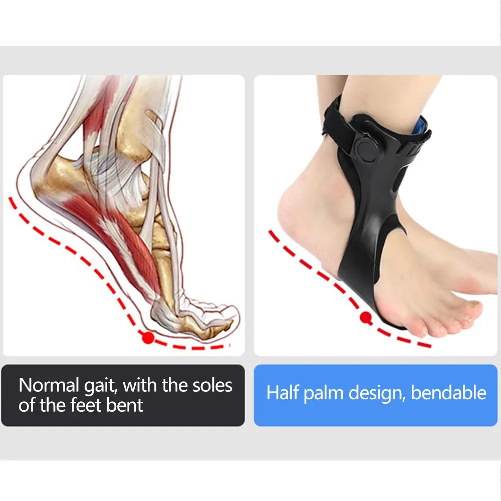 Drop Foot Brace AFO Splint – Ankle Foot Orthosis Support for Drop Foot Relief & Stability