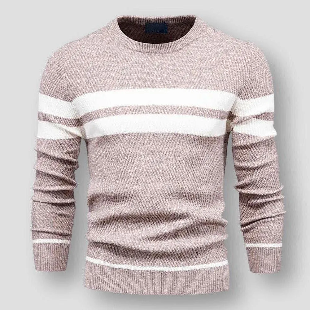 Dundeve - cosy stripes jumper stylish and comfortable