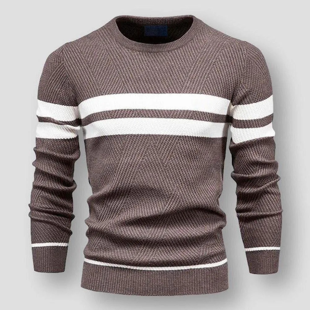 Dundeve - cosy stripes jumper stylish and comfortable