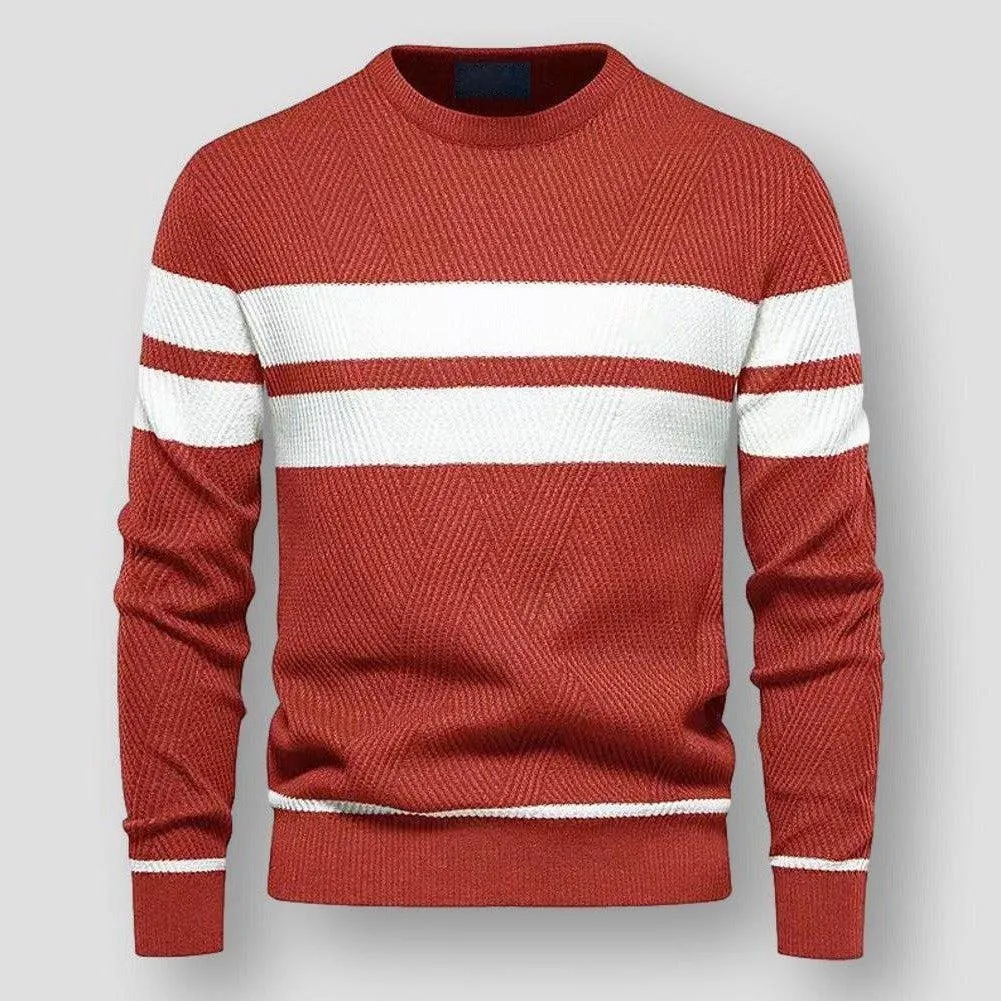 Dundeve - cosy stripes jumper stylish and comfortable