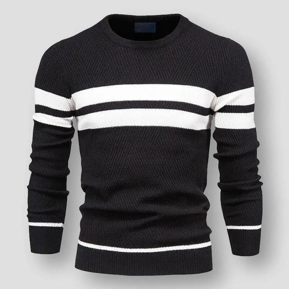 Dundeve - cosy stripes jumper stylish and comfortable