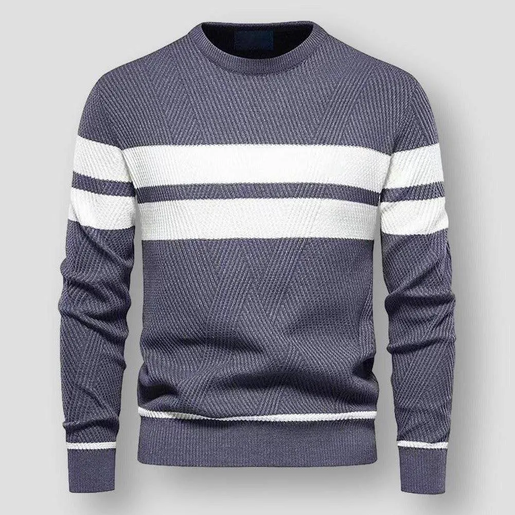 Dundeve - cosy stripes jumper stylish and comfortable