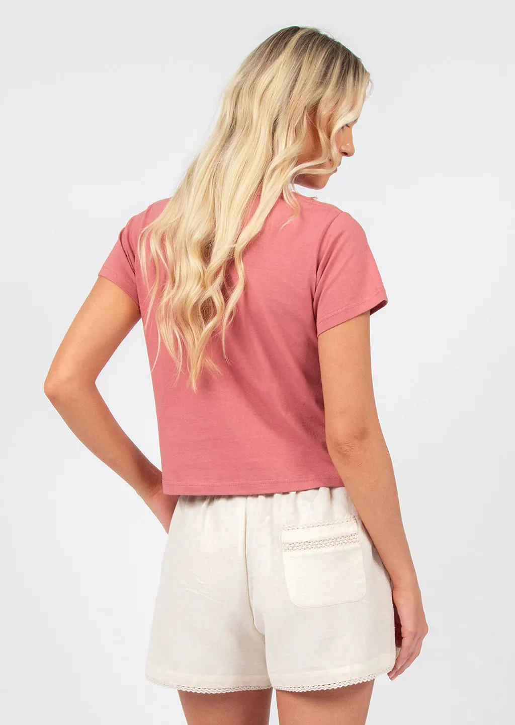 Easy Peasy Tee - Berry