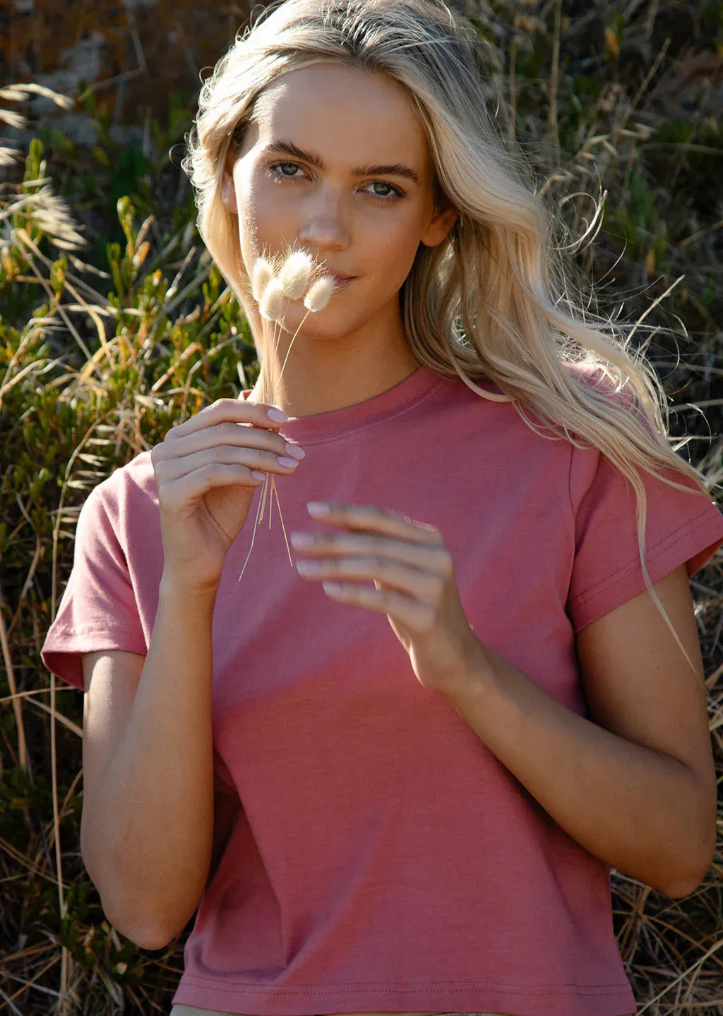 Easy Peasy Tee - Berry